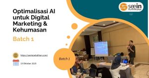 Pelatihan Optimalisasi AI untuk Digital Marketing & Kehumasan Batch 1